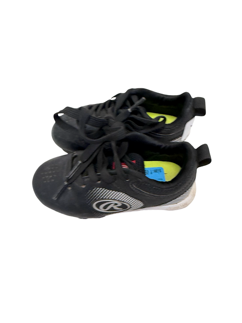 Vist Large View of Product Image Which is Used Rawlings SANCTION LOW Baseball Cleats Youth 09.0