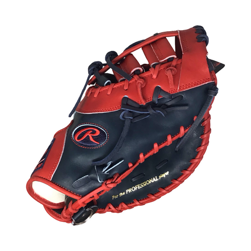 Vist Large View of Product Image Which is Used Rawlings PRO PREFERRED PROSVG27 BB/SB First Base RH Throw Red 13" NEVER USED