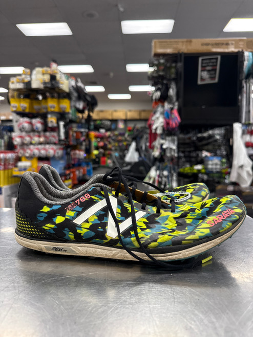 Vist Large View of Product Image Which is Used New Balance SARAVA XC700 Track & Field Cleats Adult Green Senior 12