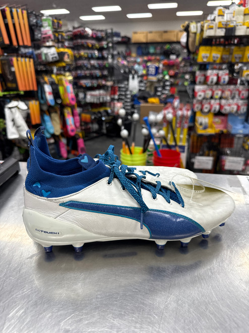 Vist Large View of Product Image Which is Used Puma EVO TOUCH 1 Soccer Cleats White Senior 12