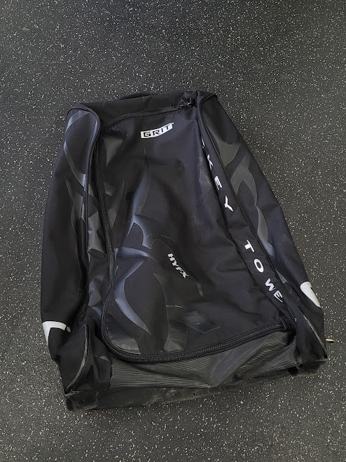 Vist Large View of Product Image Which is Used Grit Sr Hockey Wheeled Black