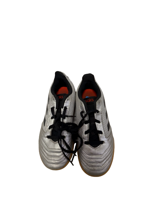 Vist Large View of Product Image Which is Used Adidas PREDATOR 19.4 SALA Soccer Indoor Shoes Youth 13.0
