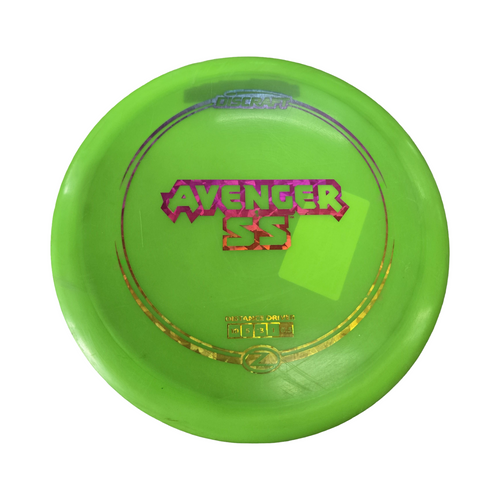 Vist Large View of Product Image Which is Used Discraft AVENGER SS ZLINE Disc Golf Driver Green
