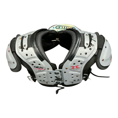 Vist Large View of Product Image Which is Used Pro-Tec GEAR FB Shoulder Pads Grey XL