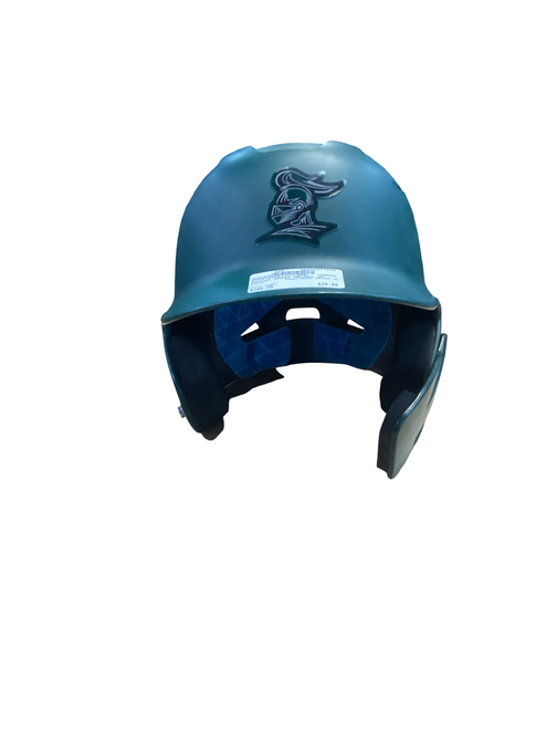 Vist Large View of Product Image Which is Used Easton GREEN HELMET JR Batting Helmet No Mask Green One Size