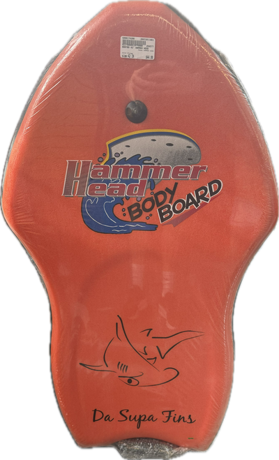 Vist Large View of Product Image Which is Used HAMMER HEAD Body Board Orange 42"