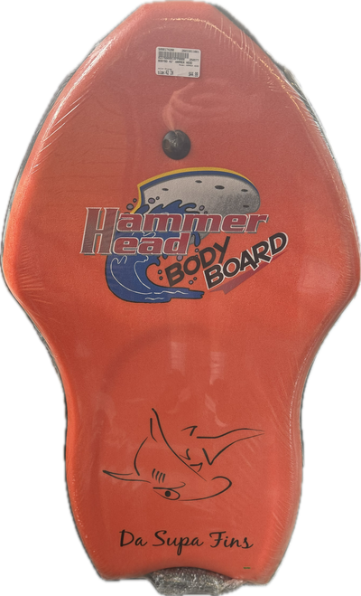 Vist Large View of Product Image Which is Used HAMMER HEAD Body Board Orange 42"