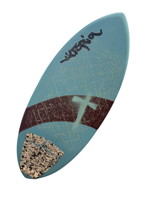 Vist Large View of Product Image Which is Used Victoria Sport Fiberglass Custom Skim Board Royal Blue 53"
