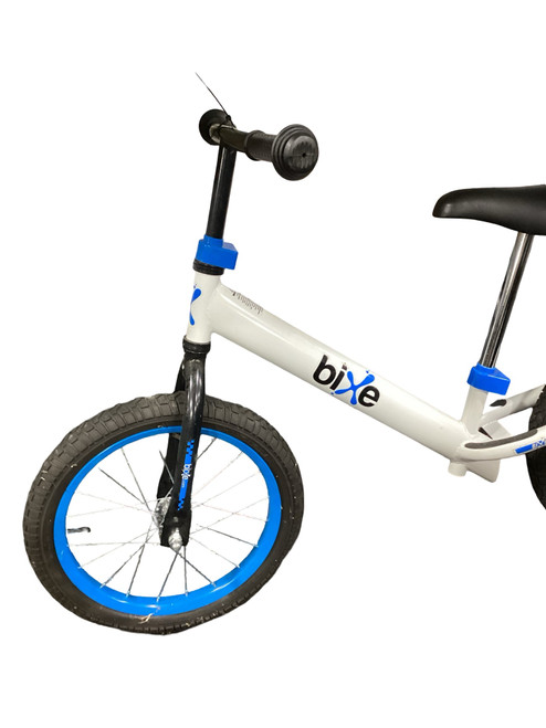 Vist Large View of Product Image Which is Used BIXE 16 PRO BALANCE BIKE Balance Bike Boys White 16"