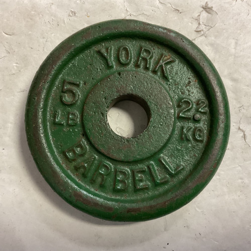 Vist Large View of Product Image Which is Used York Standard Plate Green 5 lb