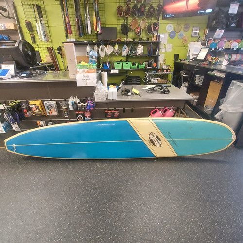 Vist Large View of Product Image Which is Used MARK MARTINSON Surfboard Royal Blue 10Ft