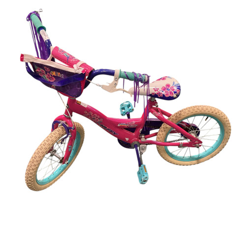 Vist Large View of Product Image Which is Used Huffy BARBIE BMX Bike Girls Pink 12"