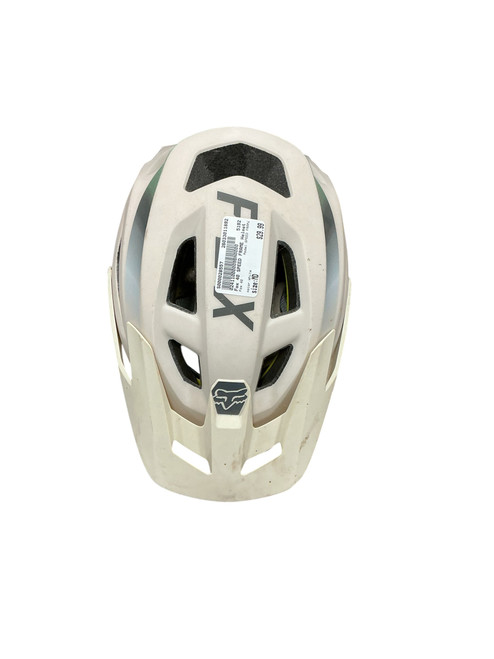 Vist Large View of Product Image Which is Used Fox 40 SPEED FRAME Bike Helmet White MD