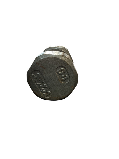 Vist Large View of Product Image Which is Used Hex Dumbbell (Each) 90 lb