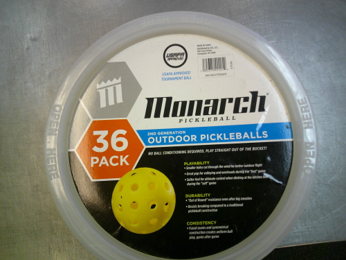 Vist Large View of Product Image Which is Used MONARCH PICKLEBALL BUCKET Pickleball Balls