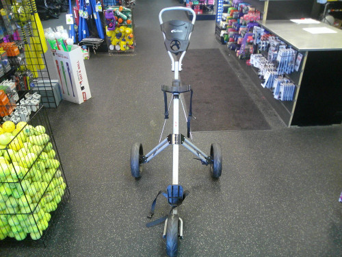 Vist Large View of Product Image Which is Used Tartan 3 WHEEL CART Golf Cart 3 Wheel