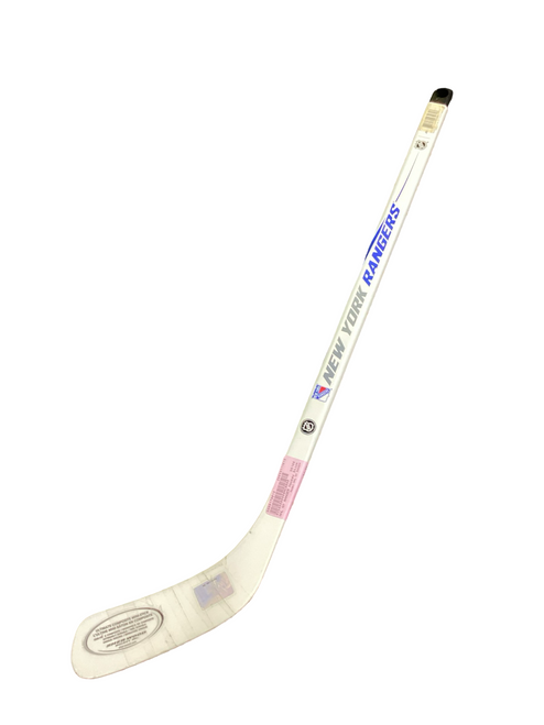 Vist Large View of Product Image Which is Used NHL NY RANGER Hockey Sticks Yt White