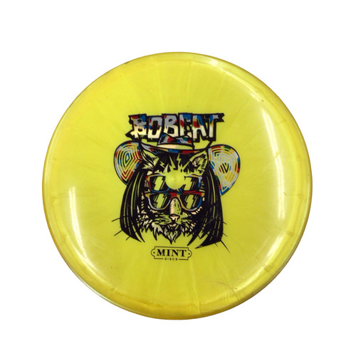 Vist Large View of Product Image Which is Used Mint BOBCAT Disc Golf Mid Range Yellow