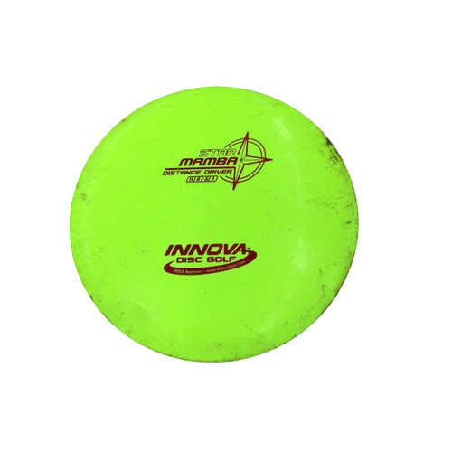 Vist Large View of Product Image Which is Used Innova STAR MAMBA Disc Golf Driver Kelly green
