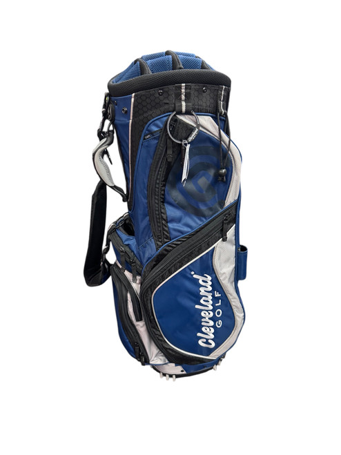 Vist Large View of Product Image Which is Used Cleveland CLEVELAND CART BAG Mens Cart Bag Navy Blue