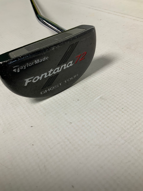 Vist Large View of Product Image Which is Used Taylormade FONTANA 72 GHOST TOUR Mens Putter RH 35"