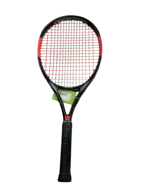 Vist Large View of Product Image Which is Used Wilson TEAM 105 Adult Tennis Racquet Black Unknown
