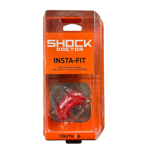 Vist Large View of Product Image Which is New Shock DR Insta-Fit Wht/Red Flag Yth
