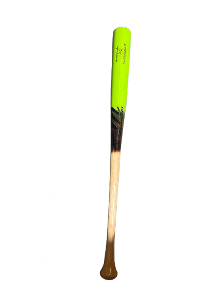 Vist Large View of Product Image Which is Used Marucci MARUCCI PRO-X CUSTOM CUT-YM 29 IN BB/SB Wood Bat 29"