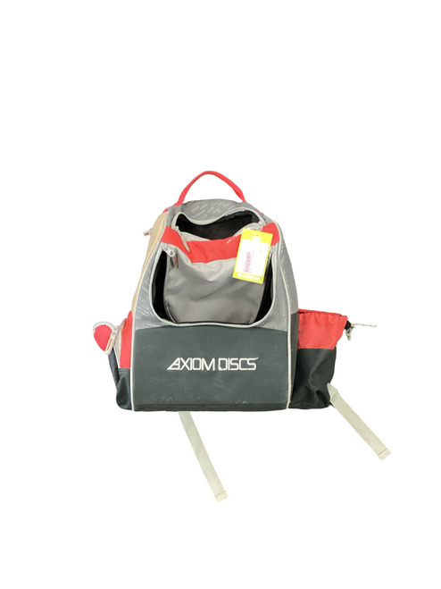 Vist Large View of Product Image Which is Used Axiom Disc Golf Backpack Grey