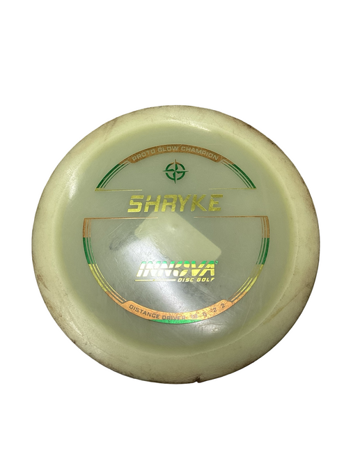 Vist Large View of Product Image Which is Used Innova CHAMPION SHRYKE Disc Golf Driver None