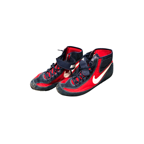 Vist Large View of Product Image Which is Used Nike Wrestling Shoes Red Senior 13