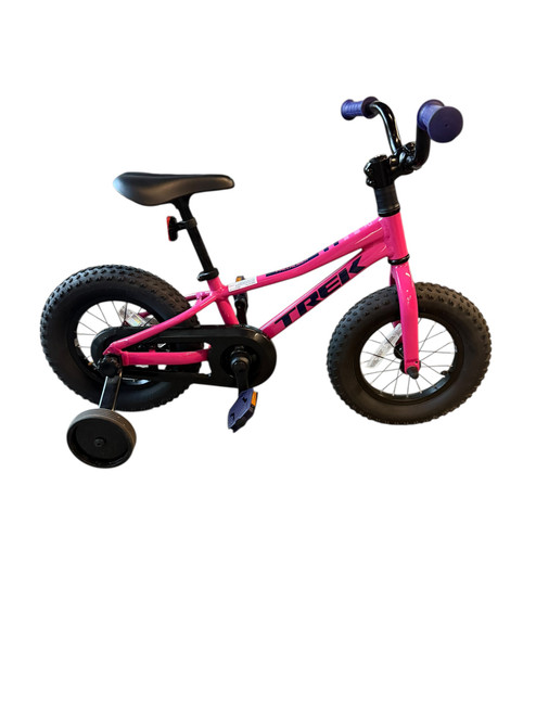 Vist Large View of Product Image Which is Used Trek PRECALIBER Mountain Bike Girls Pink 12"