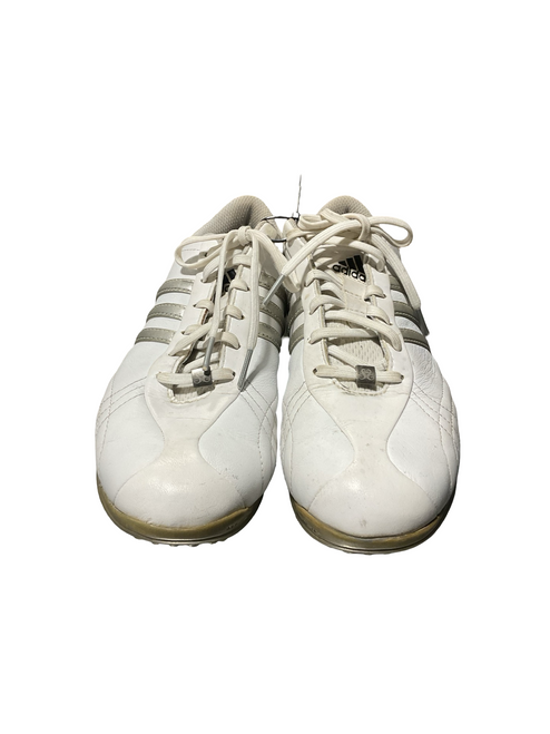 Vist Large View of Product Image Which is Used Adidas Mens Golf Shoes White Senior 11