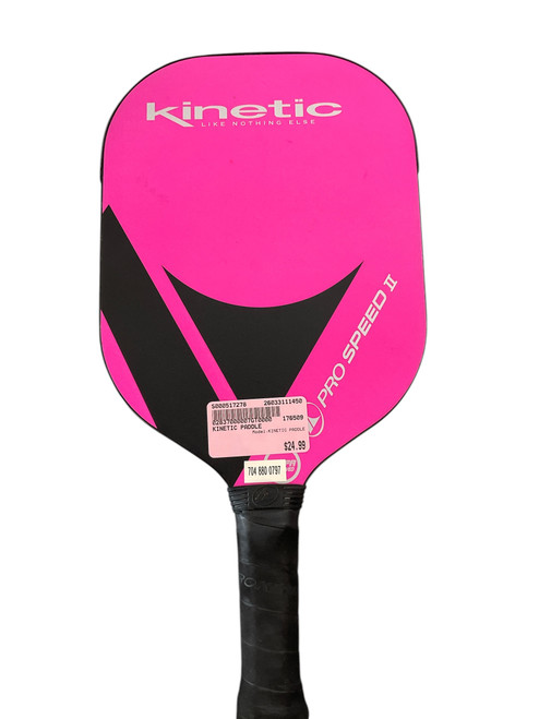 Vist Large View of Product Image Which is Used KINETIC PADDLE Pickleball Racquet None