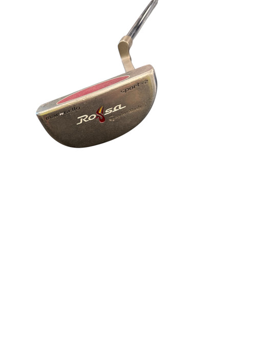 Vist Large View of Product Image Which is Used Taylormade ROSSA Mens Putter RH Maroon 33"