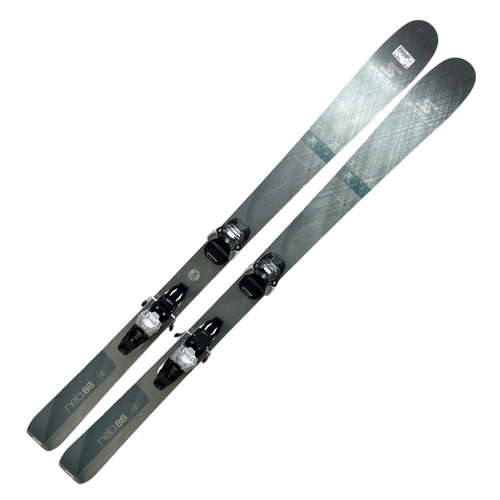 Vist Large View of Product Image Which is Used Stockli NELA 88 Womens Down Hill Ski/Binding Green 160 cm