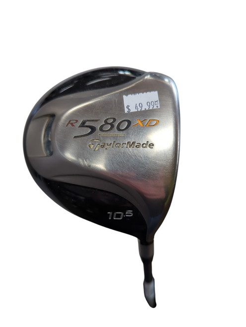 Vist Large View of Product Image Which is Used Taylormade R580XD Mens Driver RH 10.5 Degree
