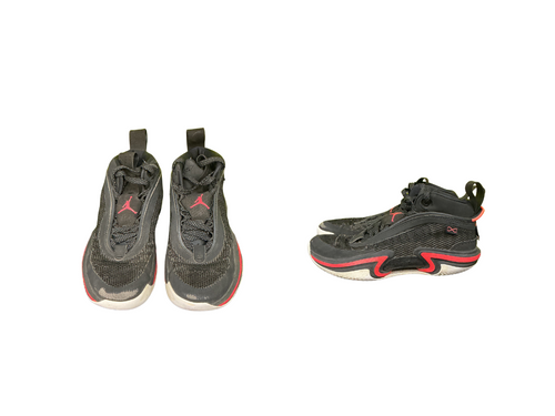 Vist Large View of Product Image Which is Used Jordan Basketball Shoes Y Black Junior 04