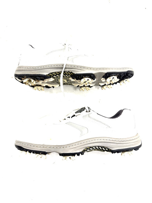 Vist Large View of Product Image Which is Used Foot Joy Mens Golf Shoes White Senior 9.5