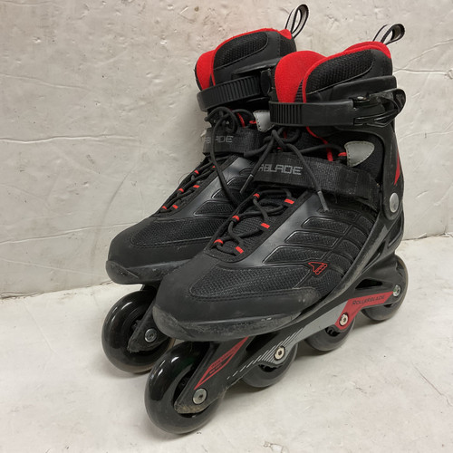 Vist Large View of Product Image Which is Used Rollerblade ZETRABLADE Senior Rec Fitness Skates Black Senior 8