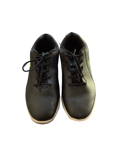 Vist Large View of Product Image Which is Used Mens Golf Shoes Black Senior 10