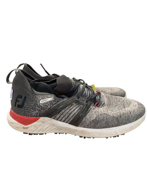 Vist Large View of Product Image Which is Used Foot Joy HYPERFLEX Mens Golf Shoes Grey Senior 10