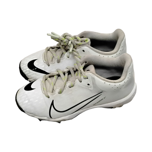 Vist Large View of Product Image Which is Used Nike DIAMOND BASEBALL BB/SB Cleats White Youth 12.5