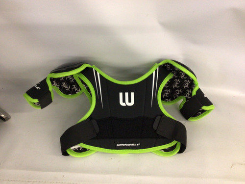 Vist Large View of Product Image Which is Used WinnWell NXT Youth Shoulder Pads MD