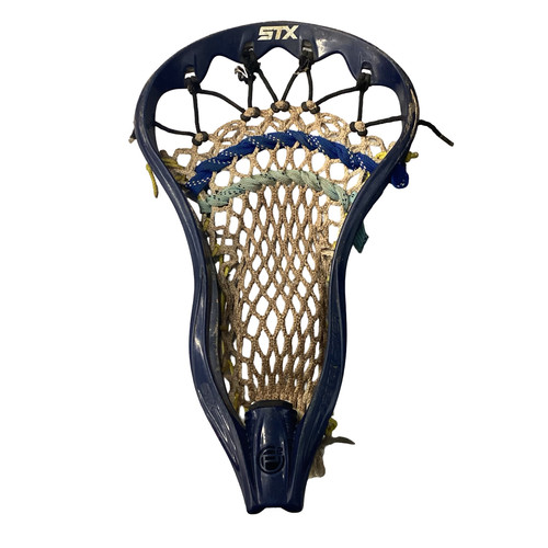 Vist Large View of Product Image Which is Used STX PROTON POWER Mens Lacrosse Head Navy Blue