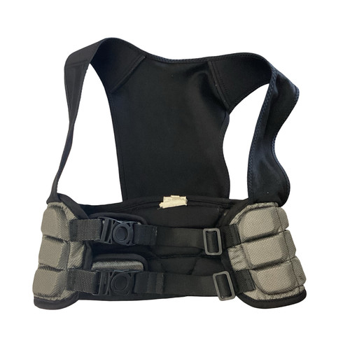 Vist Large View of Product Image Which is Used Schutt RIB PADS Lacrosse Rib Pads Black SM