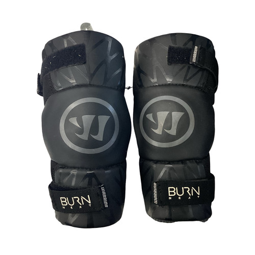 Vist Large View of Product Image Which is Used Warrior BURN NEXT Lacrosse Arm Pads/Guards Black MD