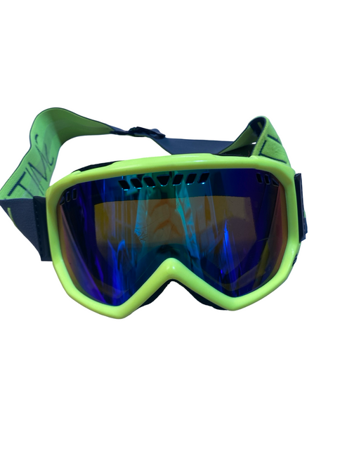 Vist Large View of Product Image Which is Used Smith Snow Goggles Adult Yellow