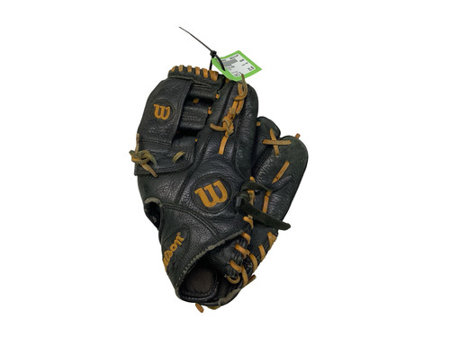Vist Large View of Product Image Which is Used Wilson A500 BB/SB Glove RH Throw Black 11"