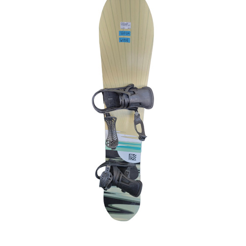 Vist Large View of Product Image Which is Used Yes VENTURE ZELIX TRIBUTE 160CM WIDE SB Mens Board/Bindings Almond 160 cm